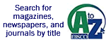 A to Z List of eJournals